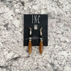 INC International Concepts / Lucite Beaded Drop Earrings